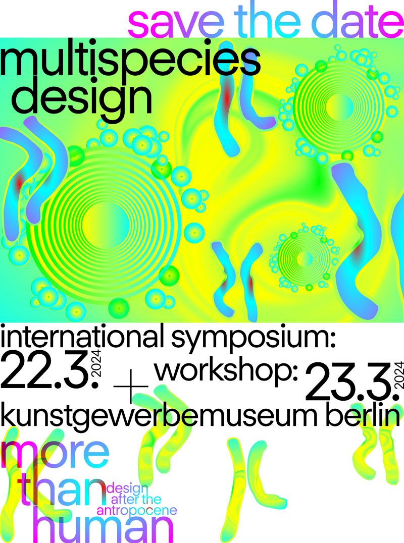 Juliana Schneider am Symposium Multispecies Design