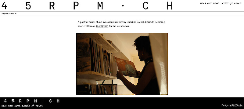Unter www.45rpm.ch sind die Portraits in voller Länge zu sehen.