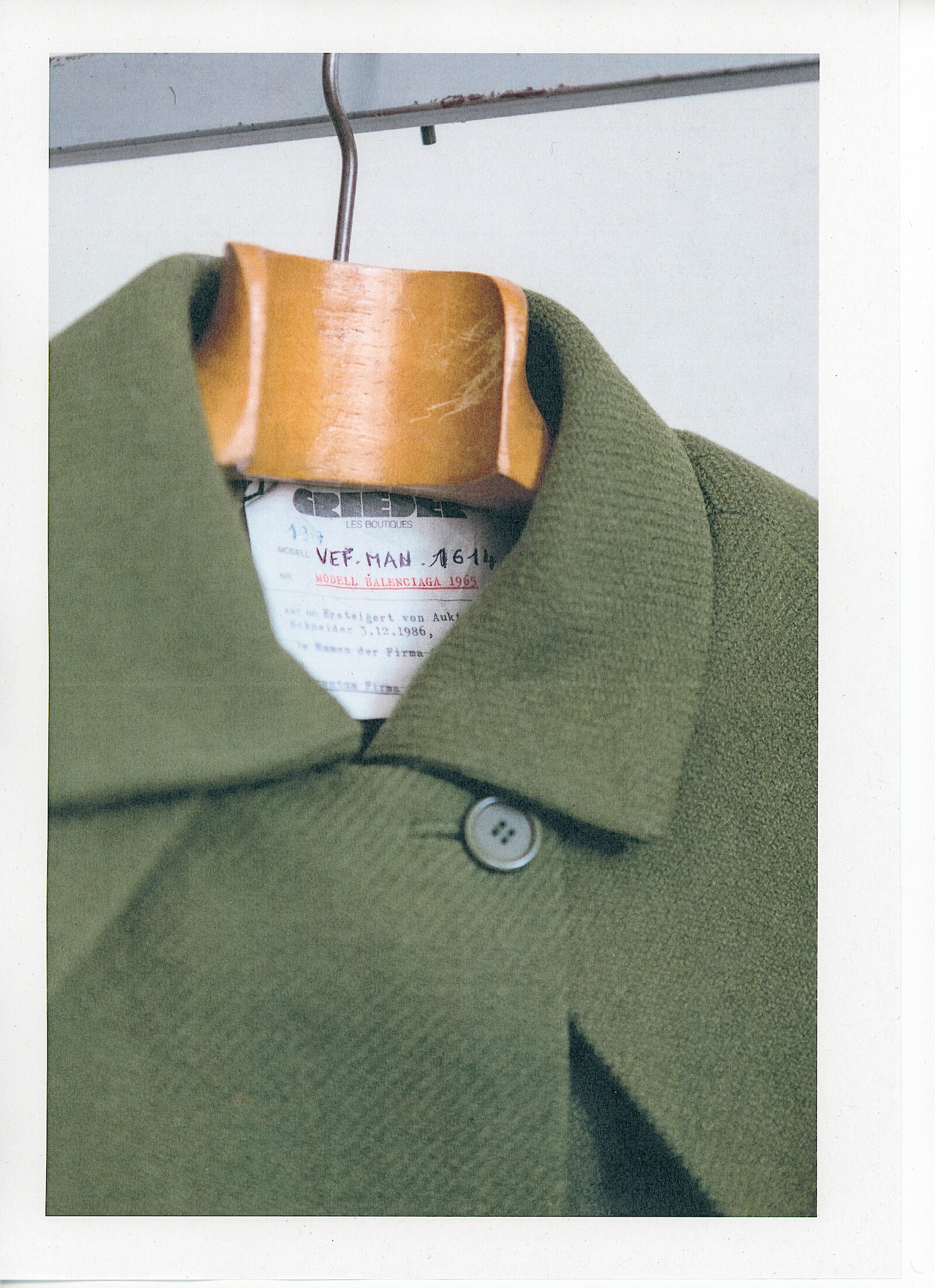 Cristóbal Balenciaga, 1965 © Musée Suisse de la Mode Yverdon, Foto: © Céline Hess