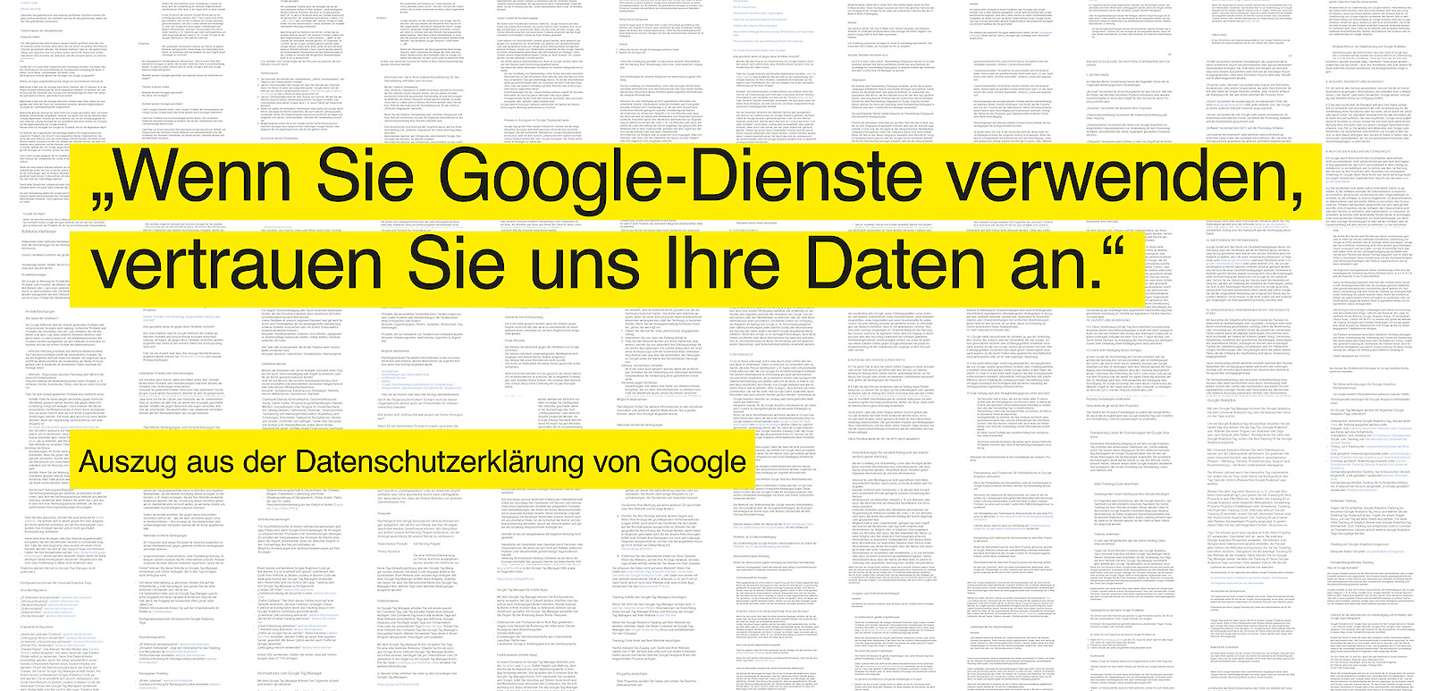 #nichtszuverbergen – Privatsphäre im digitalen Zeitalter