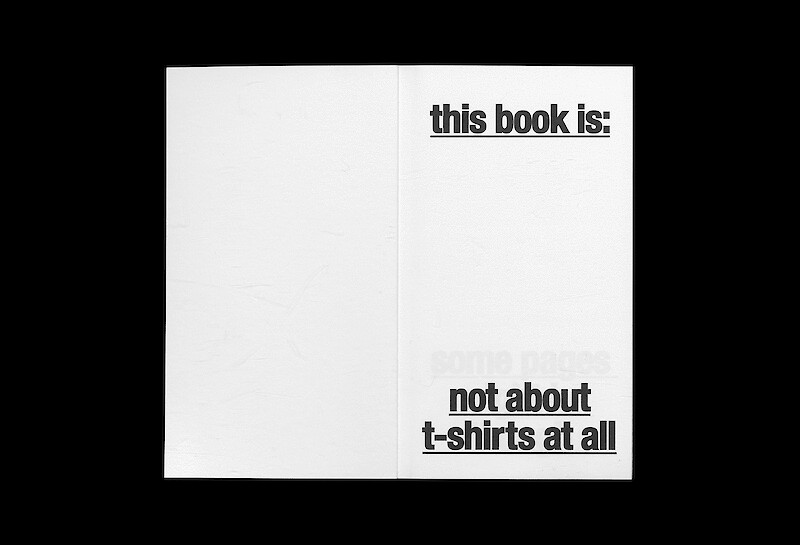 Not About T-Shirts At All
