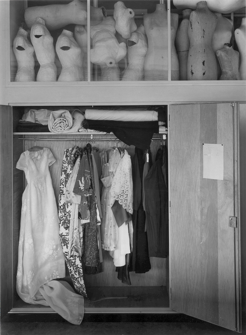 Modeklasse der Kunstgewerbeschule Zürich 1961, Foto: Stefanie Knapp-Länzlinger, Zürcher Hochschule der Künste, Archiv ZHdK.