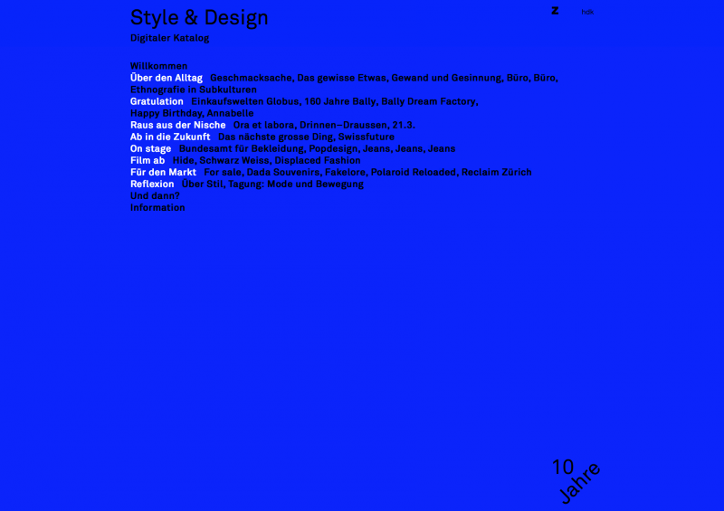 10 Jahre Style & Design