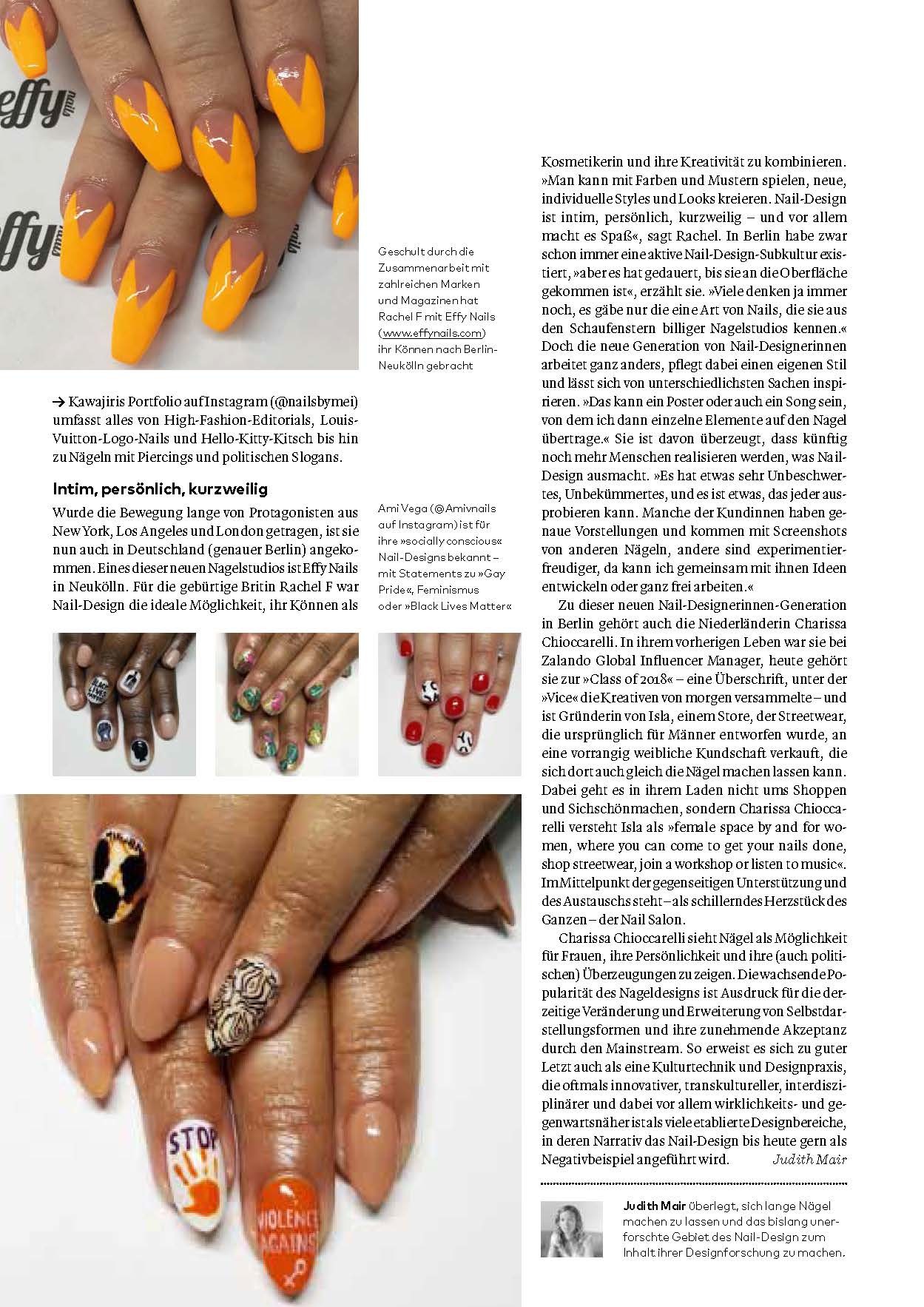 Dozentin Judith Mair über Nail-Design