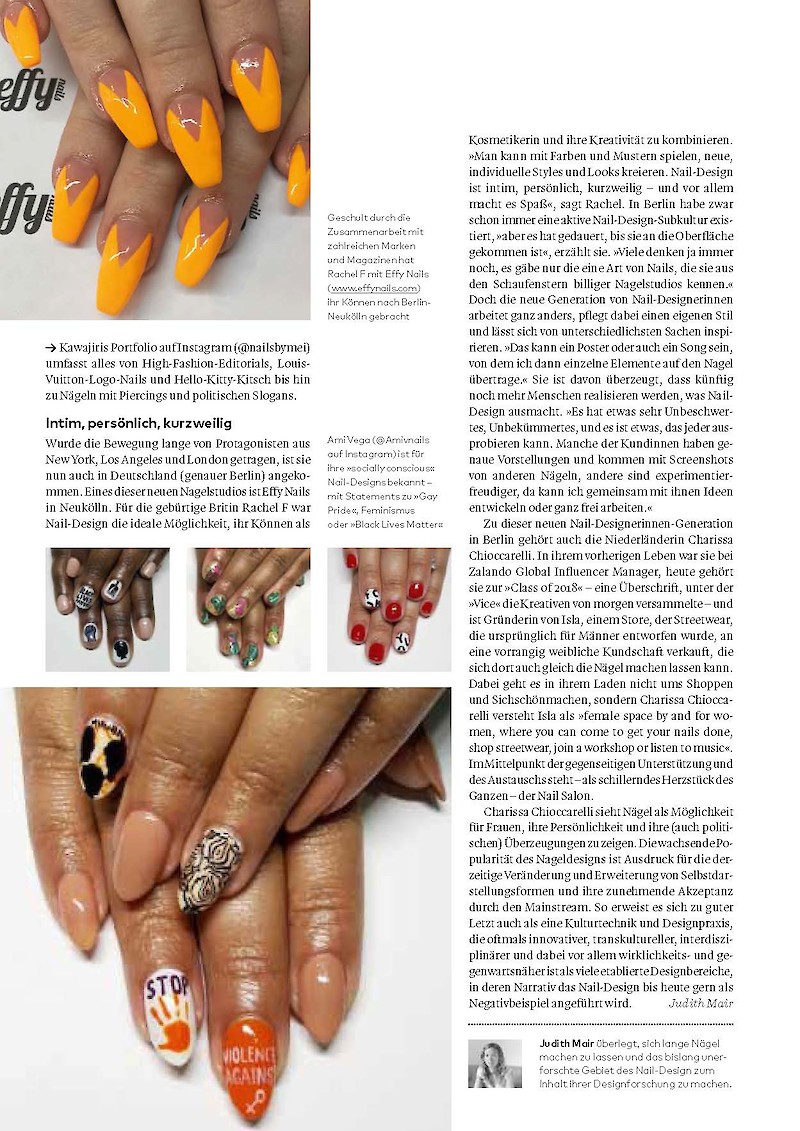 Dozentin Judith Mair über Nail-Design