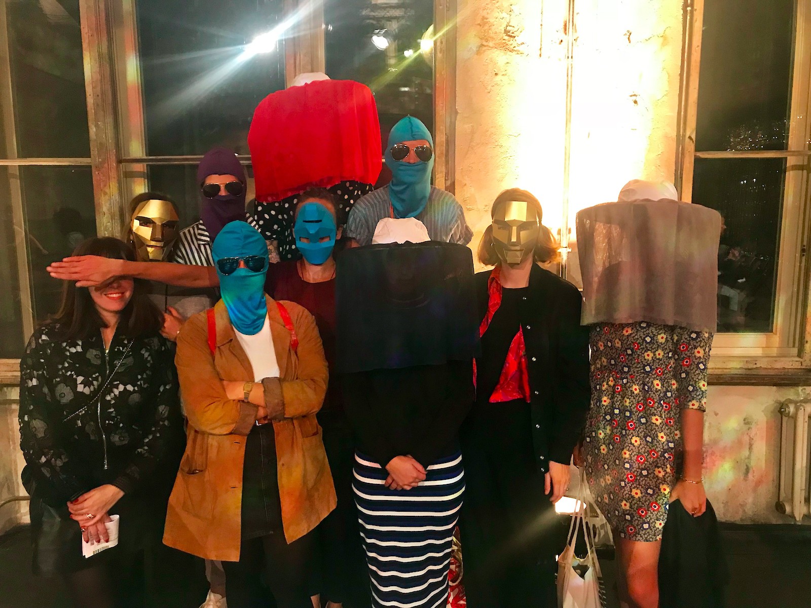 Die Masterklasse beim Theaterstück «Vertauensfragen», Sophiensaele Berlin