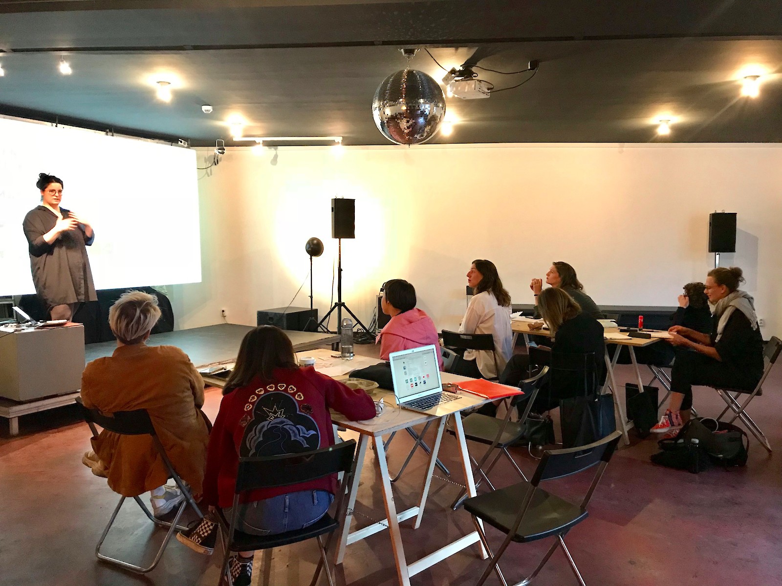 Input und Workshop mit Marina Machauer von Sturm und Drang