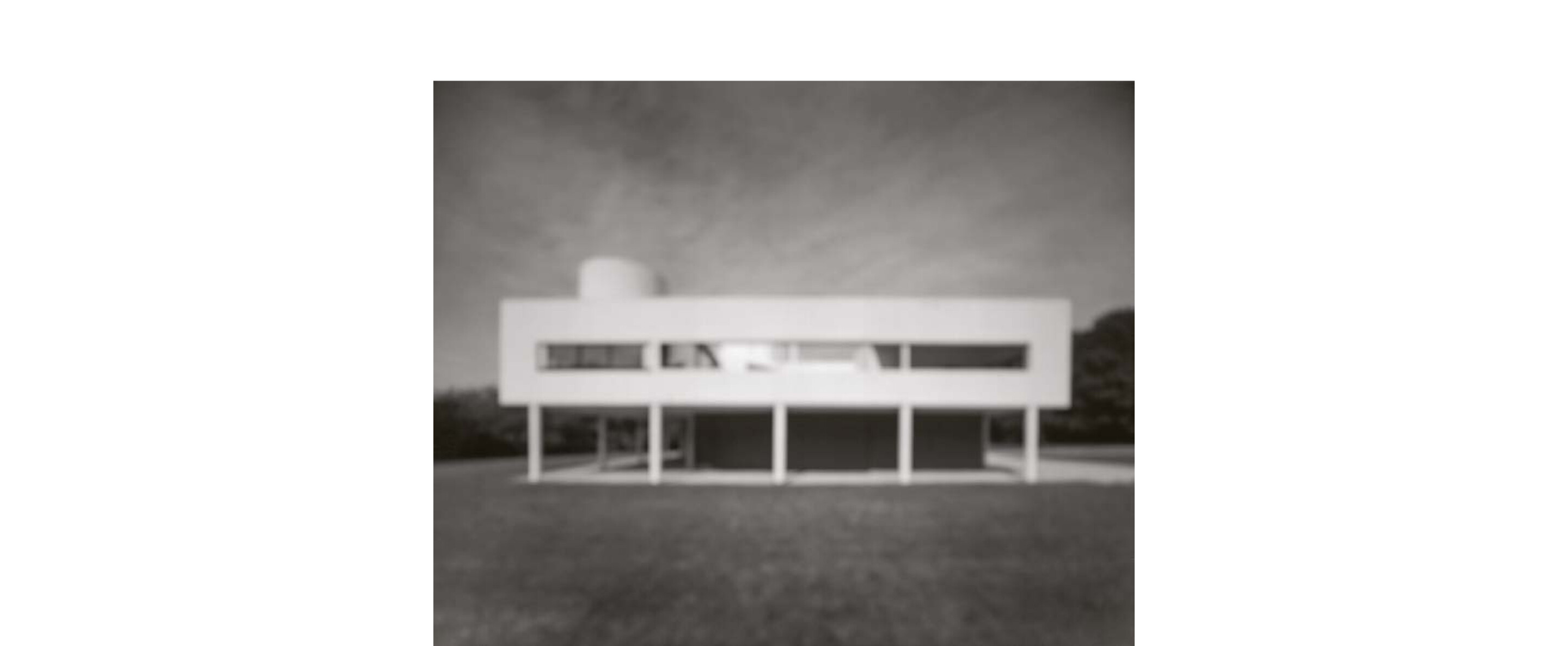 Hiroshi Sugimoto: Villa Savoye, 1998