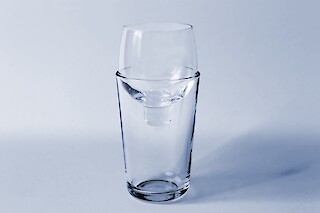 Versuchsreihe mit Glas 1/4