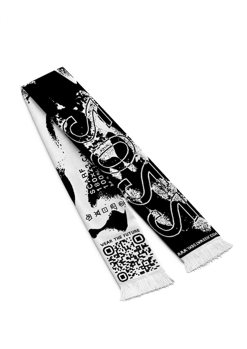 Schaldesign für das MA-Projekt Inbet[a]ween als textile Verbindung zur Webseite Objekt: Digitales Bild