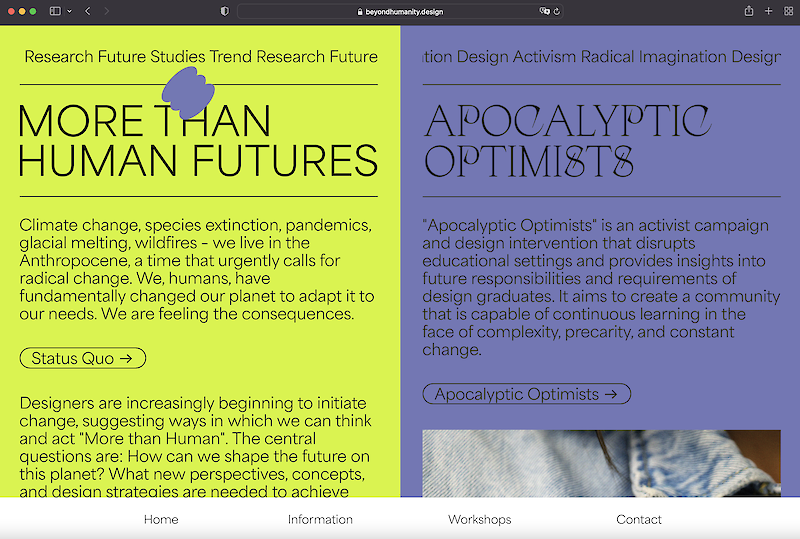 Designing for More than Human Futures