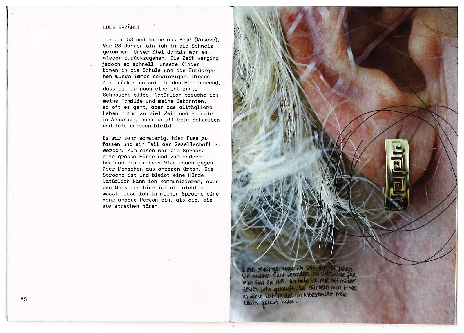 Doppelseite: Aulona Sadiku