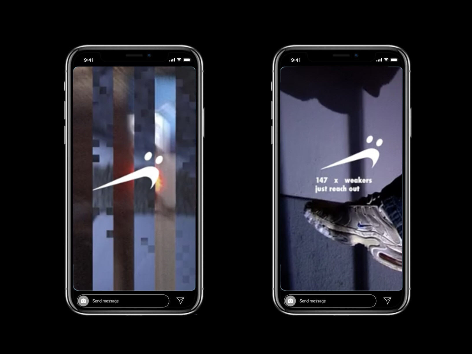 Die Kampagne für den Weaker besteht aus Plakaten, potenzieller TikTok-Werbung, einem Schuhpflege-Set sowie aus Logo und Slogan.