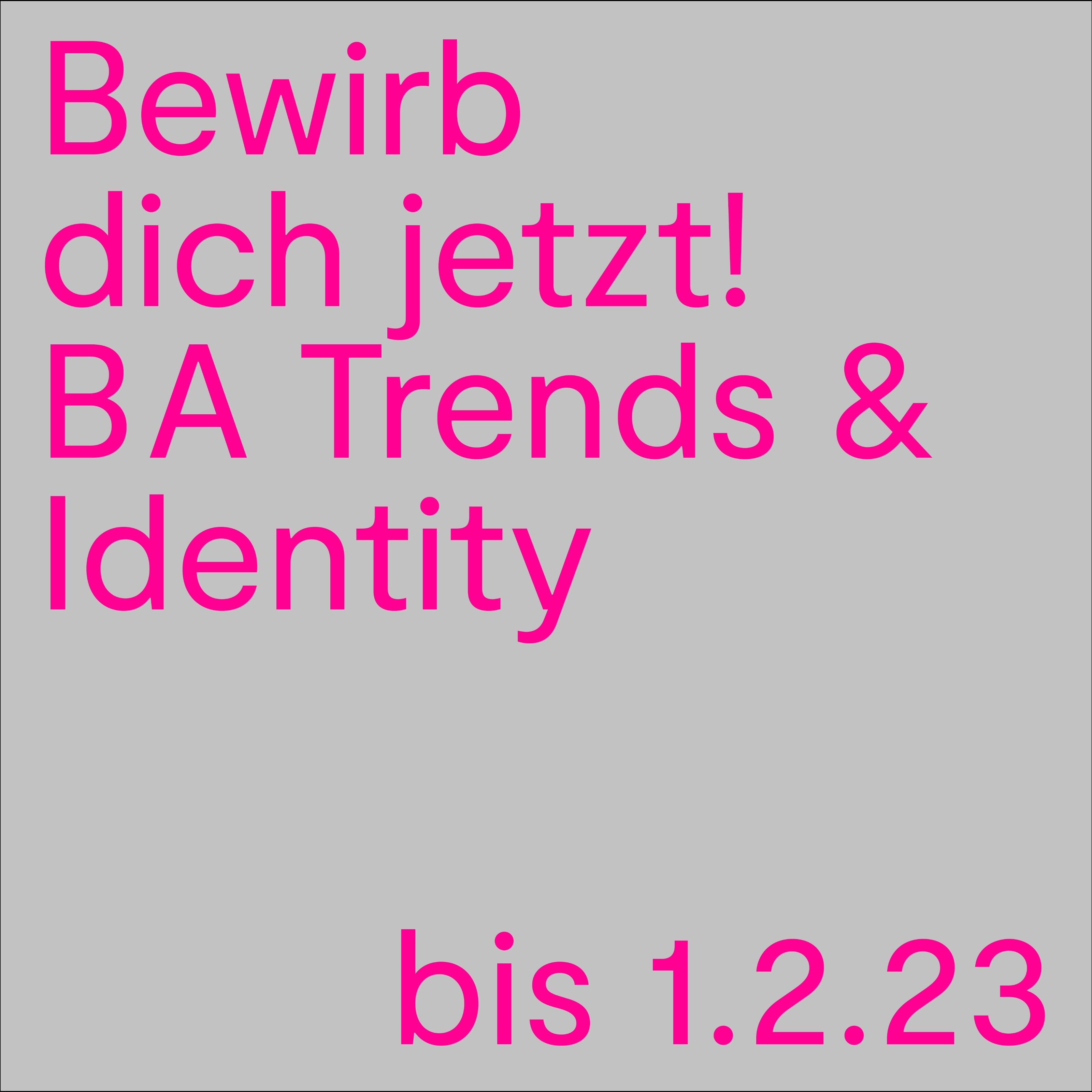 Jetzt fürs Studium anmelden!