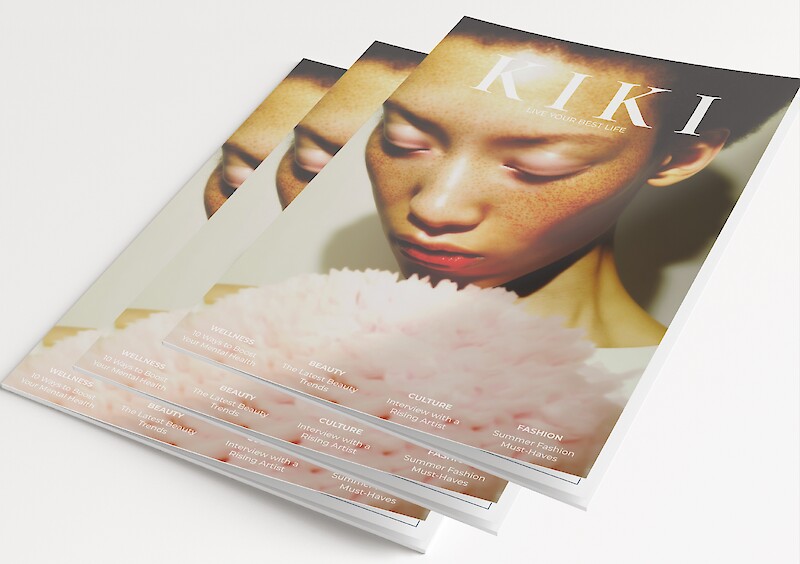 «Write a concept for a lifestyle magazine called KIKI»