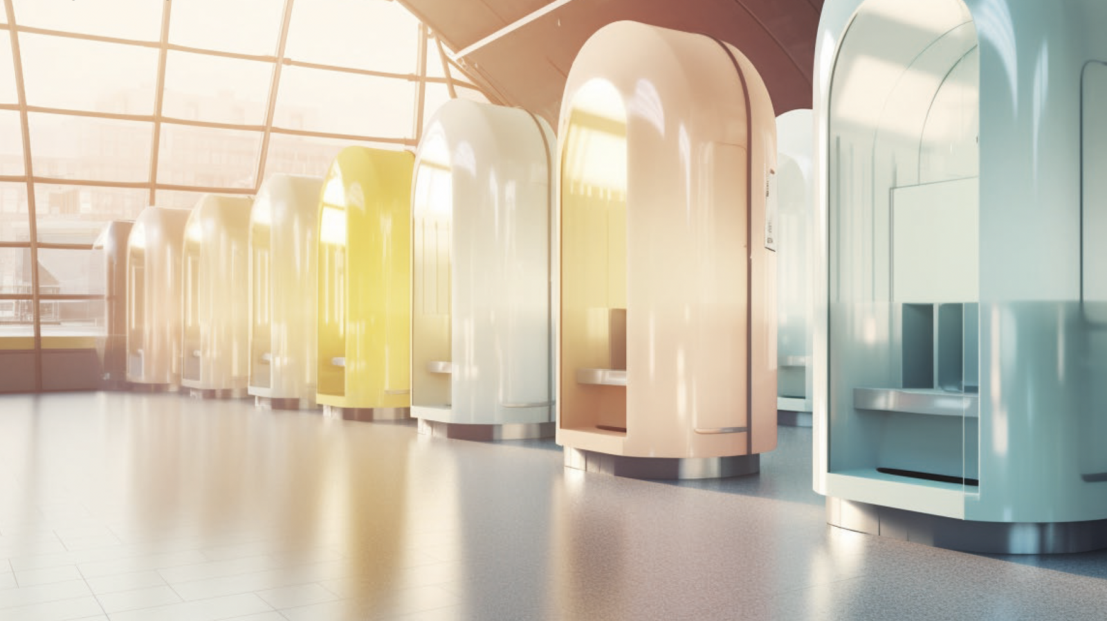 Der Bahnhof als Energieoase zum Speichern und Tanken von Energie © Paola Nol, Katharina Reichert & Aline Siegenthaler